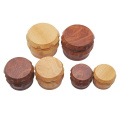 63mm 50mm 40mm Wooden Herb Grinder 4 Layers Wood Grinder Herb Spice Tobacco Weeds